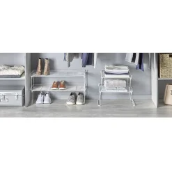 Rangement|Gifi Étagère de rangement superposable blanche