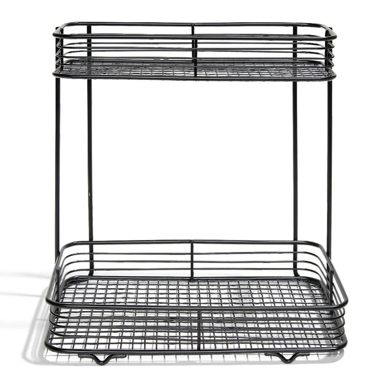 Sale Gifi Étagère double à poser en métal 25,5x14,5xH25cm