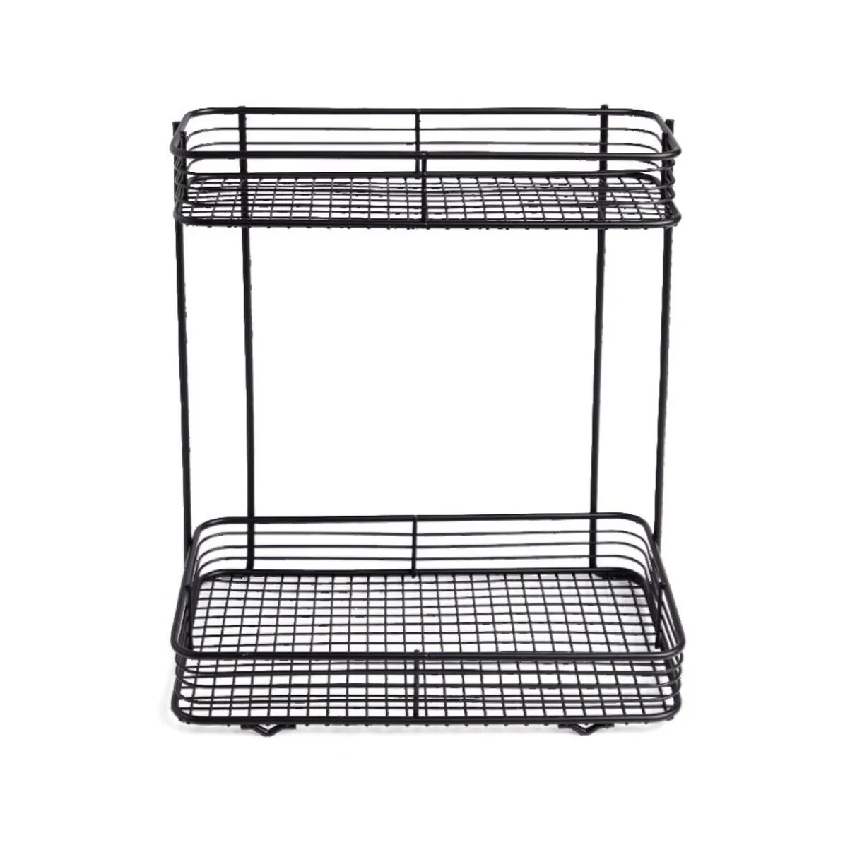 Sale Gifi Étagère double à poser en métal 25,5x14,5xH25cm