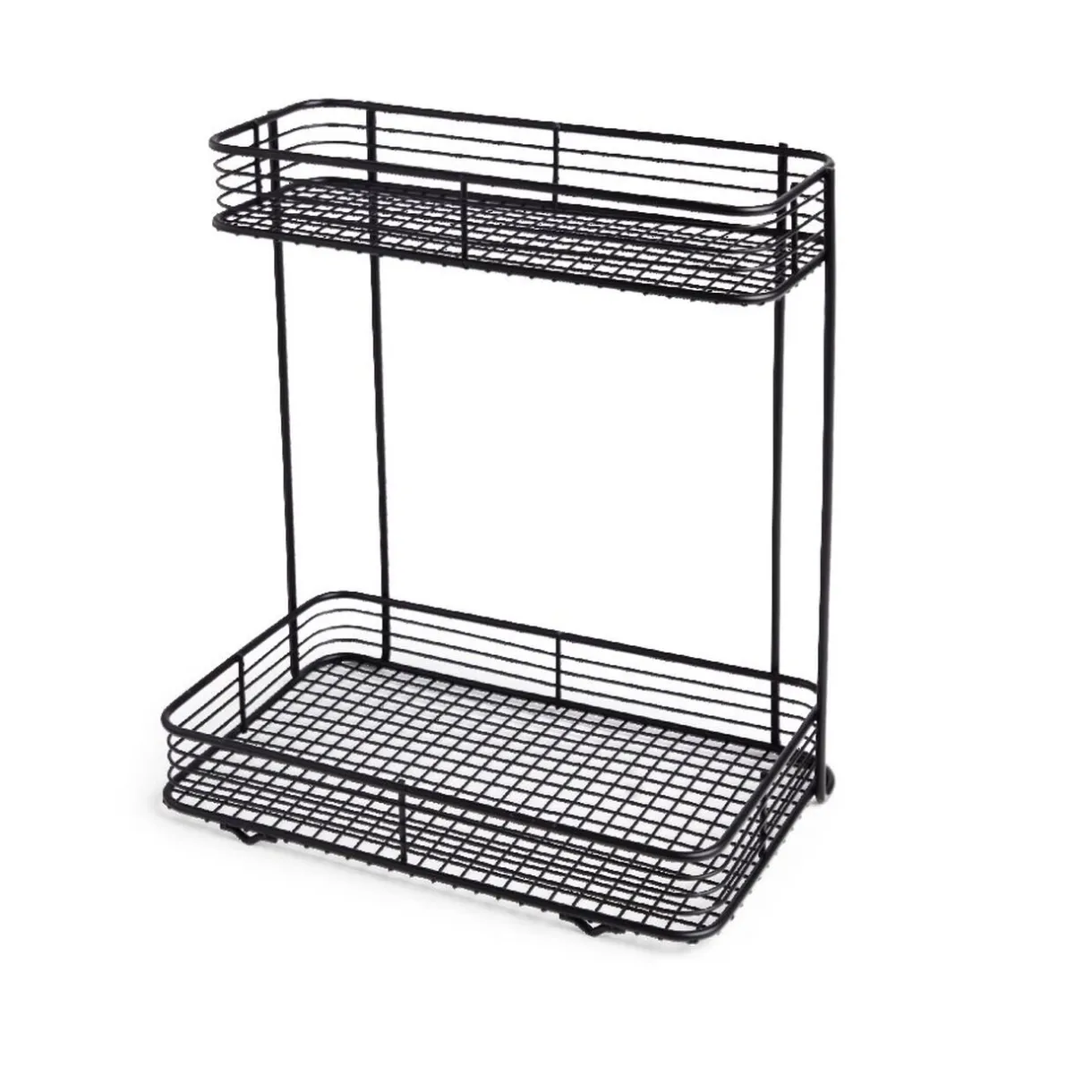 Sale Gifi Étagère double à poser en métal 25,5x14,5xH25cm