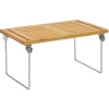 Rangement|Gifi Étagère en bambou sur pieds en fer 30x15xH18cm