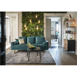 Rangement|Gifi Étagère Eole noire et miel 2 portes