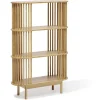 Rangement|Gifi Étagère Gaïa bambou naturel - L80xP30xH120 cm