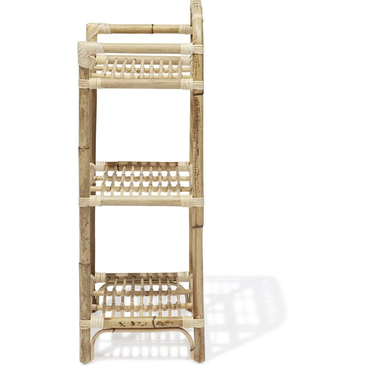 Rangement|Gifi Étagère Léonie rotin naturel - L40xP30xH86 cm