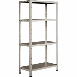 Rangement|Gifi Étagère métal blanc 4 niveaux