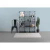 Rangement|Gifi Étagère multi cubes grillage noir