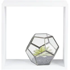 Rangement|Gifi Étagère murale carrée blanche x3