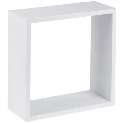 Rangement|Gifi Étagère murale carrée blanche x3