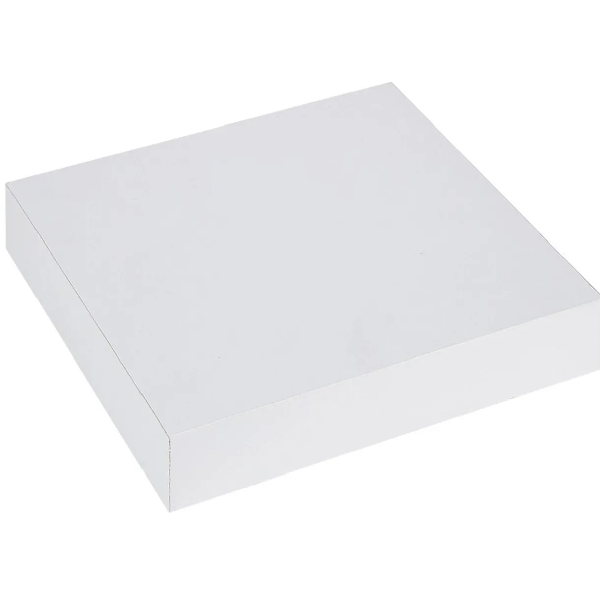 Rangement|Gifi Étagère murale carrée bois blanc