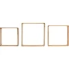 Rangement|Gifi Étagère murale carrée en bois x 3