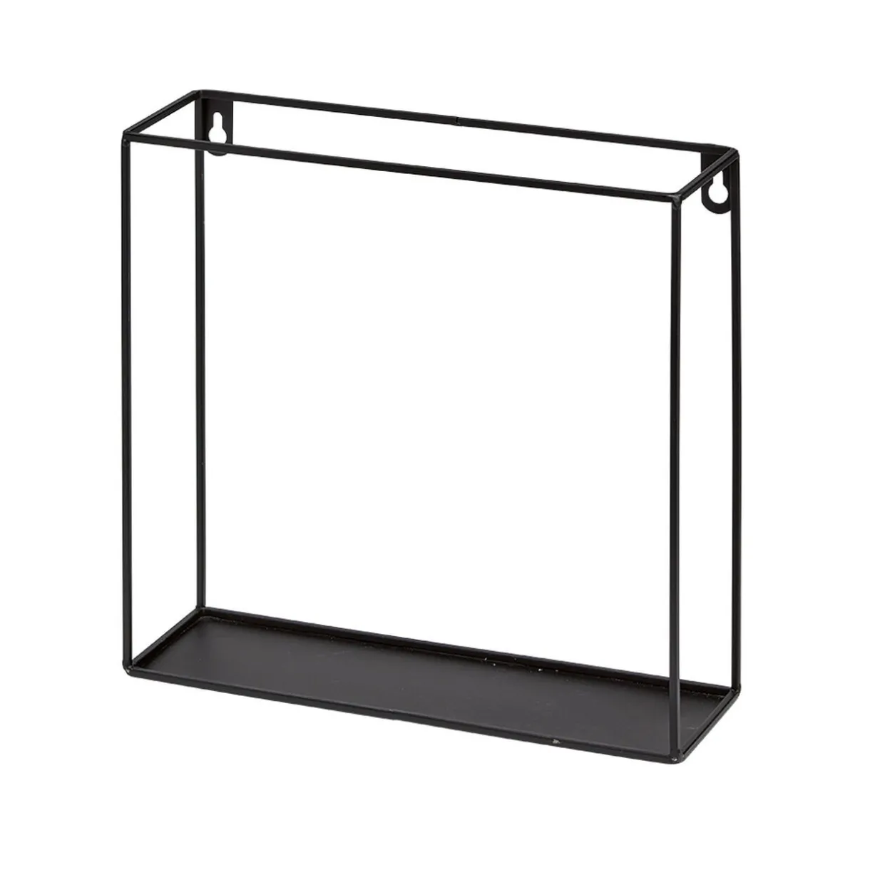 Rangement|Gifi Étagère murale carrée en métal noir x 4