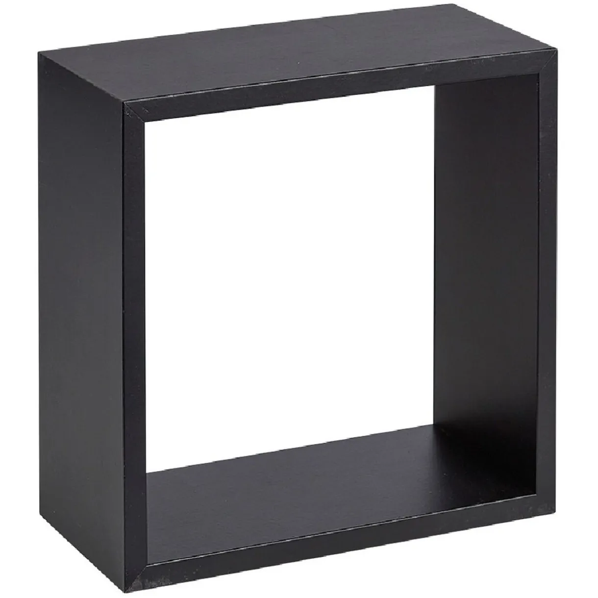 Rangement|Gifi Étagère murale carrée noire x3