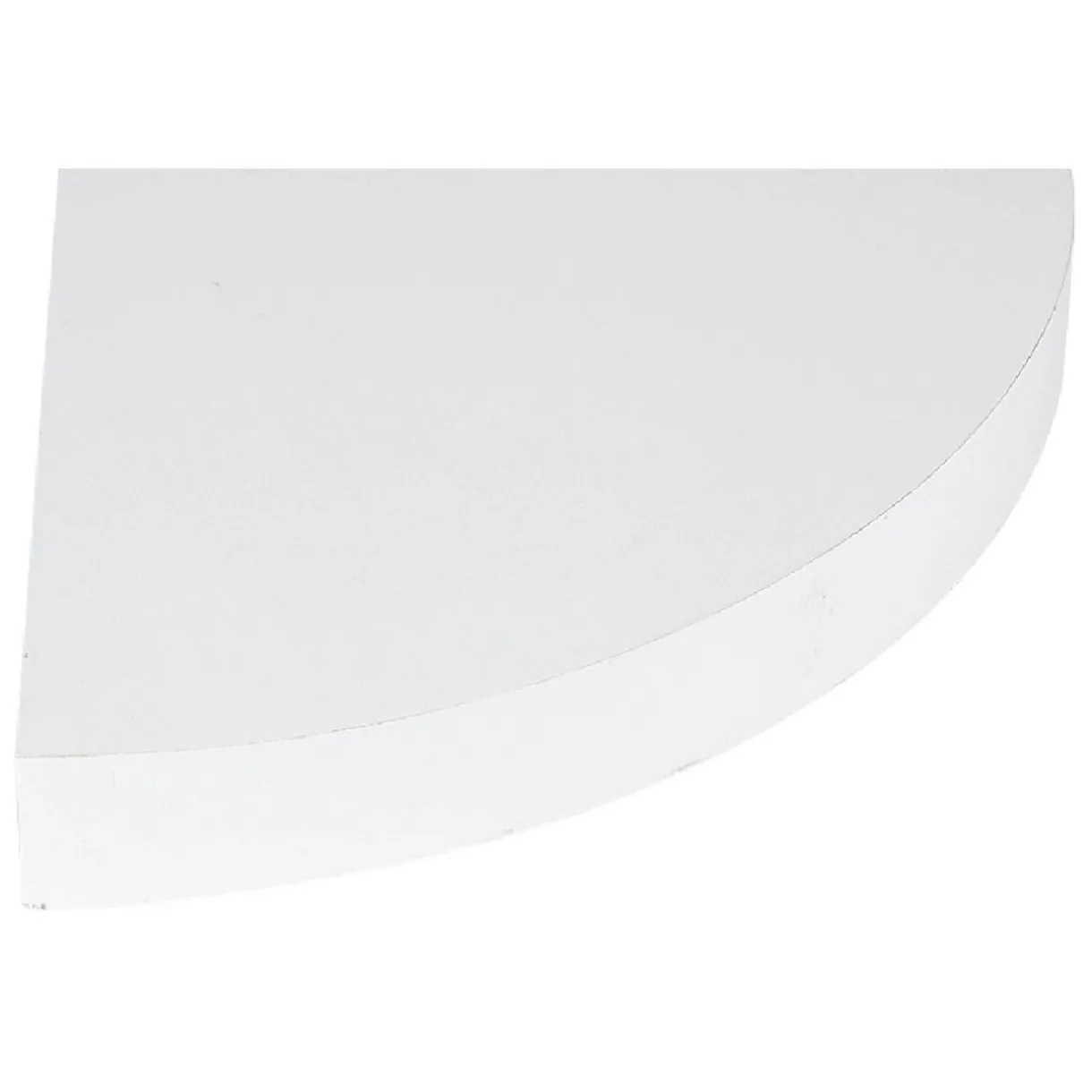 Rangement|Gifi Étagère murale d'angle bois blanc