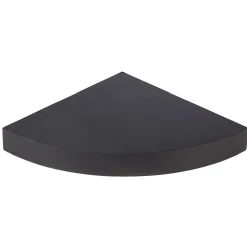 Rangement|Gifi Étagère murale d'angle bois noir
