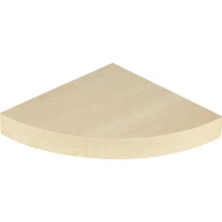 Rangement|Gifi Étagère murale d'angle bois beige