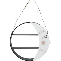 Rangement|Gifi Étagère murale Hilla blanche et noire