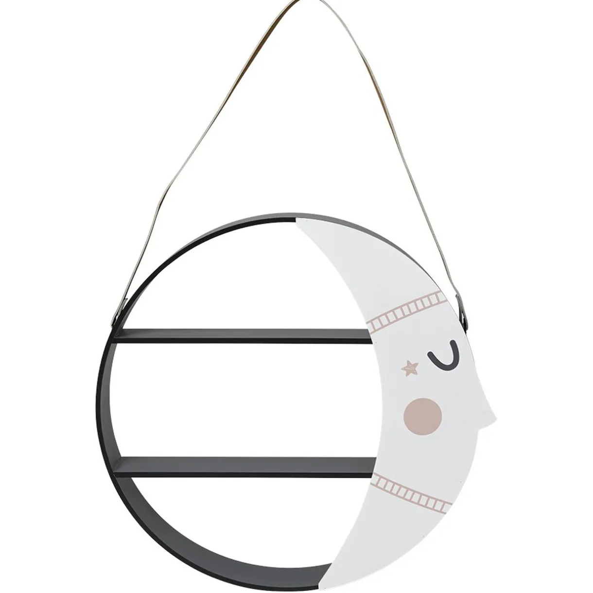 Rangement|Gifi Étagère murale Hilla blanche et noire