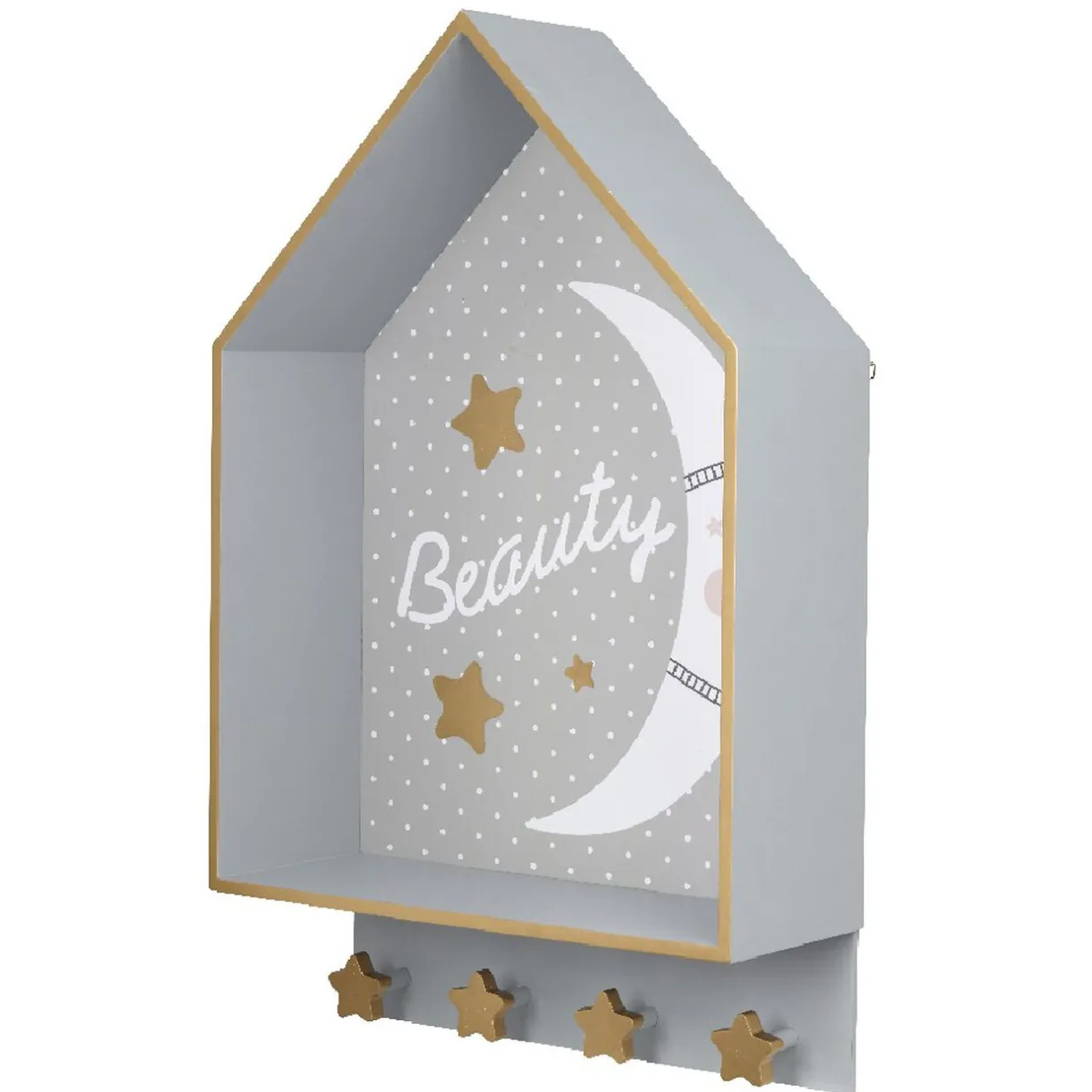 Rangement|Gifi Étagère murale Hilla grise