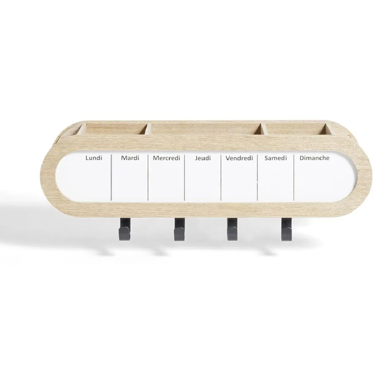 Rangement|Gifi Étagère murale mémo semainier 48x15,5xH12cm