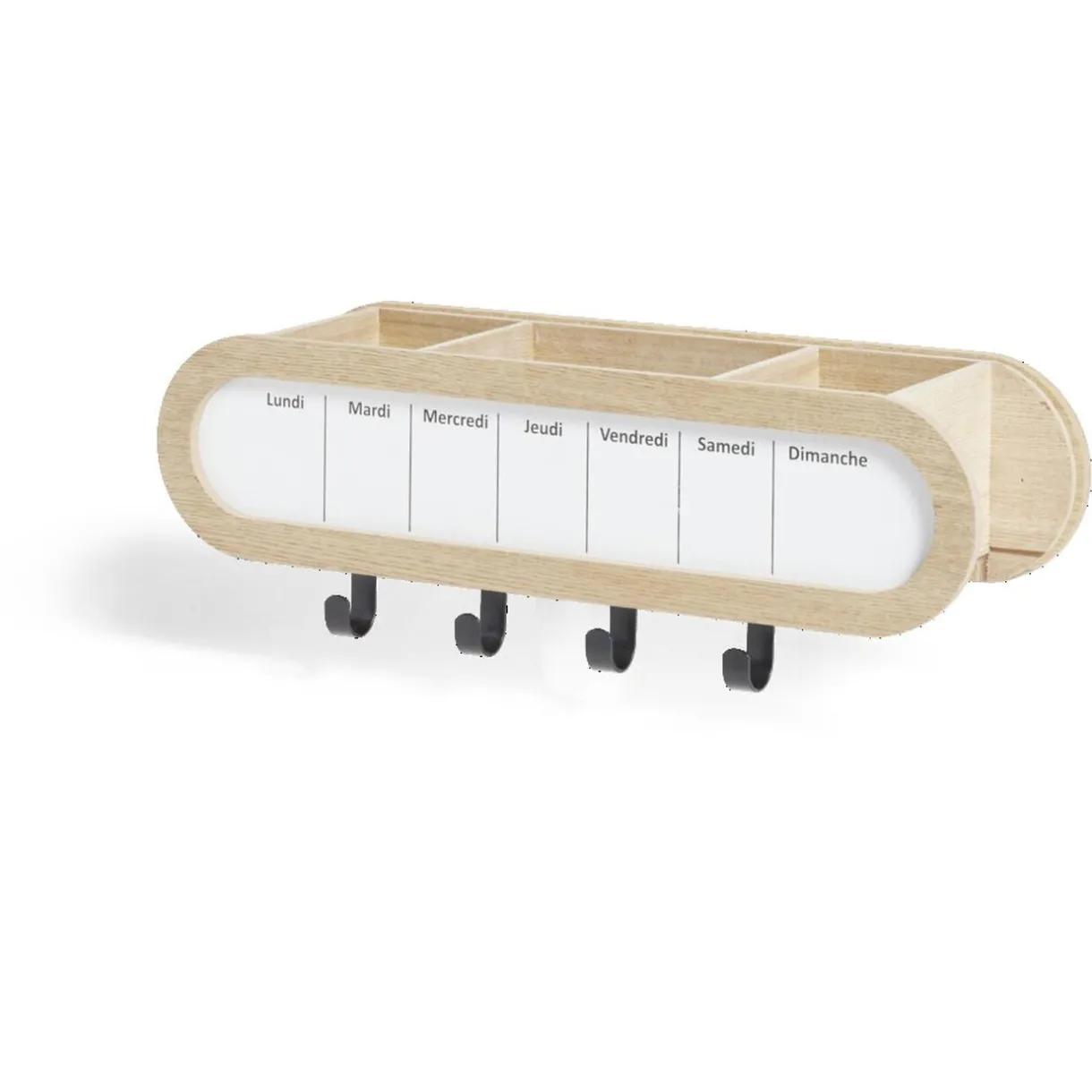 Rangement|Gifi Étagère murale mémo semainier 48x15,5xH12cm