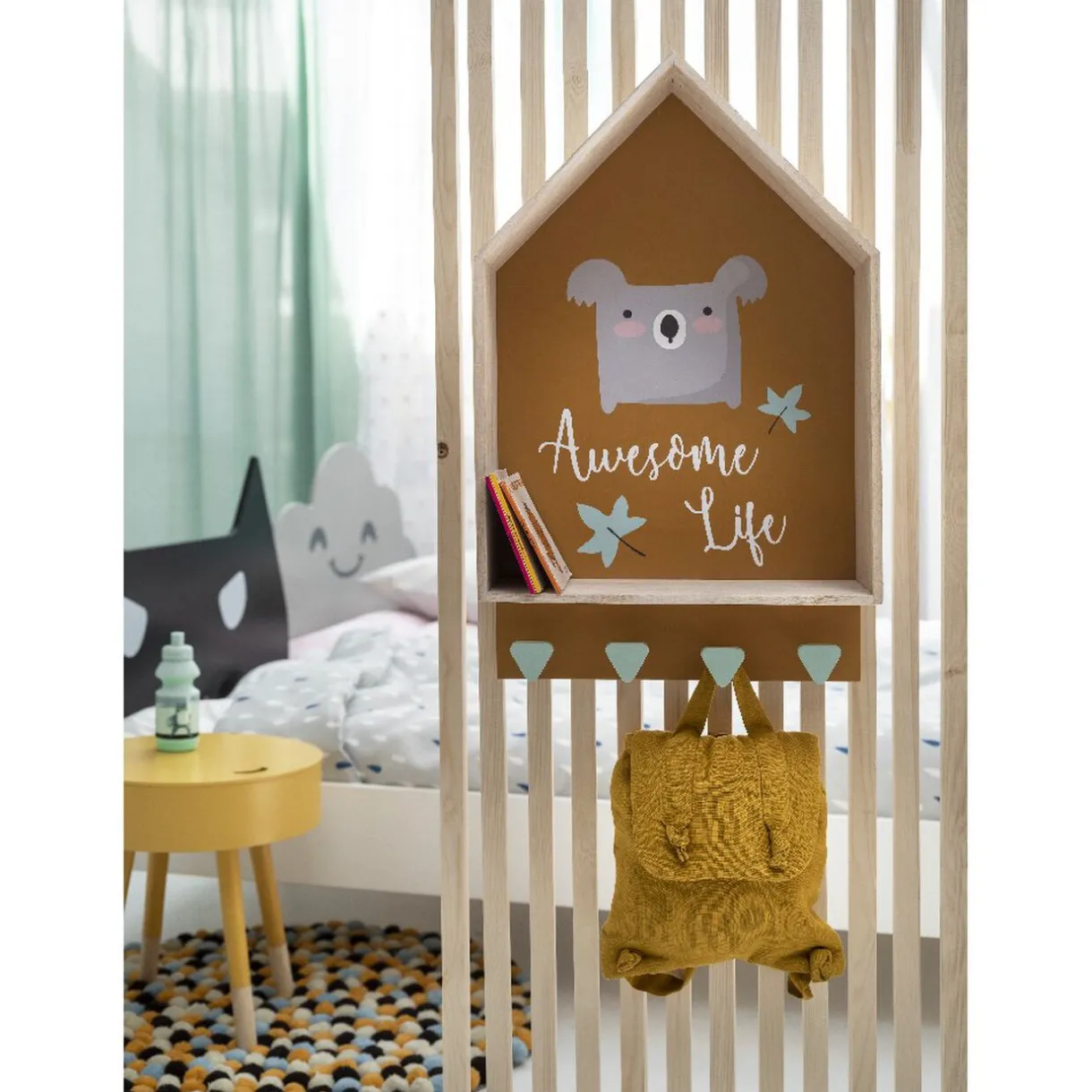 Rangement|Gifi Étagère murale Nais orange