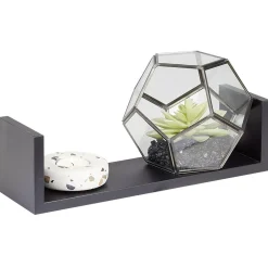 Rangement|Gifi Étagère murale rectangulaire noire x3