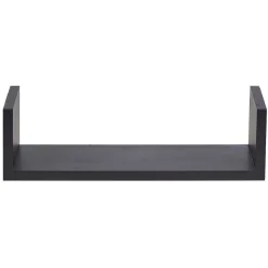 Rangement|Gifi Étagère murale rectangulaire noire x3