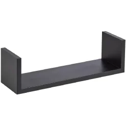 Rangement|Gifi Étagère murale rectangulaire noire x3