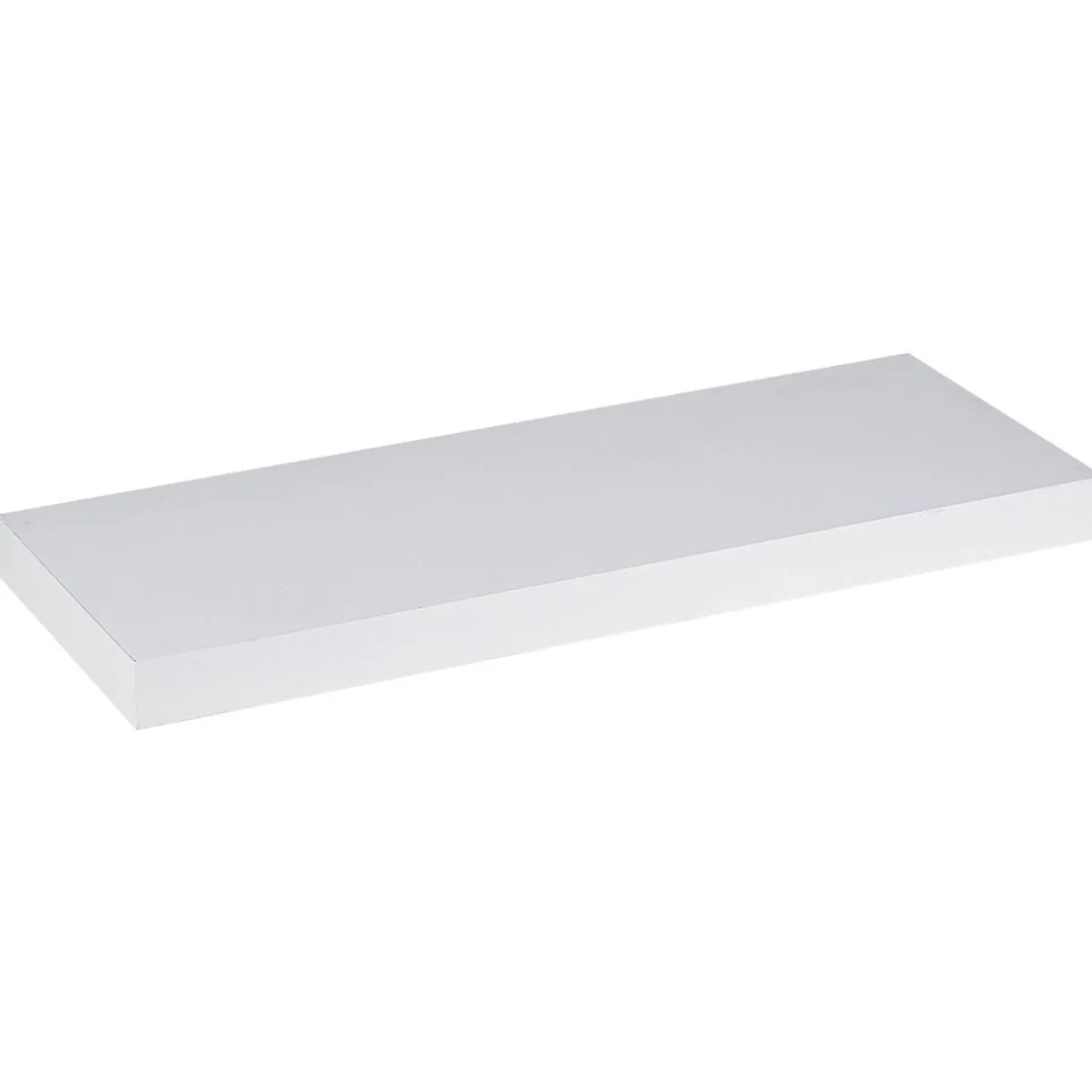 Rangement|Gifi Étagère murale rectangulaire bois blanc
