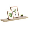 Rangement|Gifi Étagère murale rectangulaire en bois beige