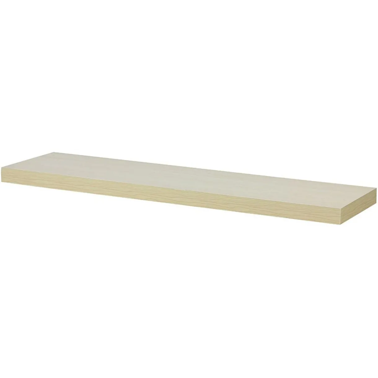 Rangement|Gifi Étagère murale rectangulaire en bois beige