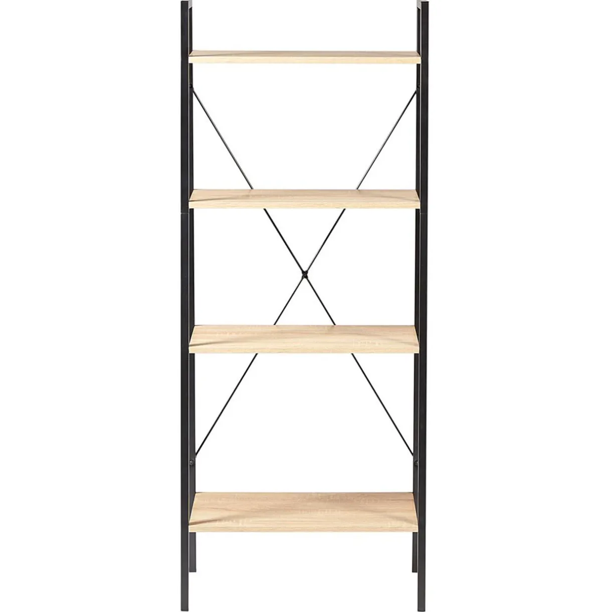 Rangement|Gifi Étagère New York 4 niveaux métal et bois