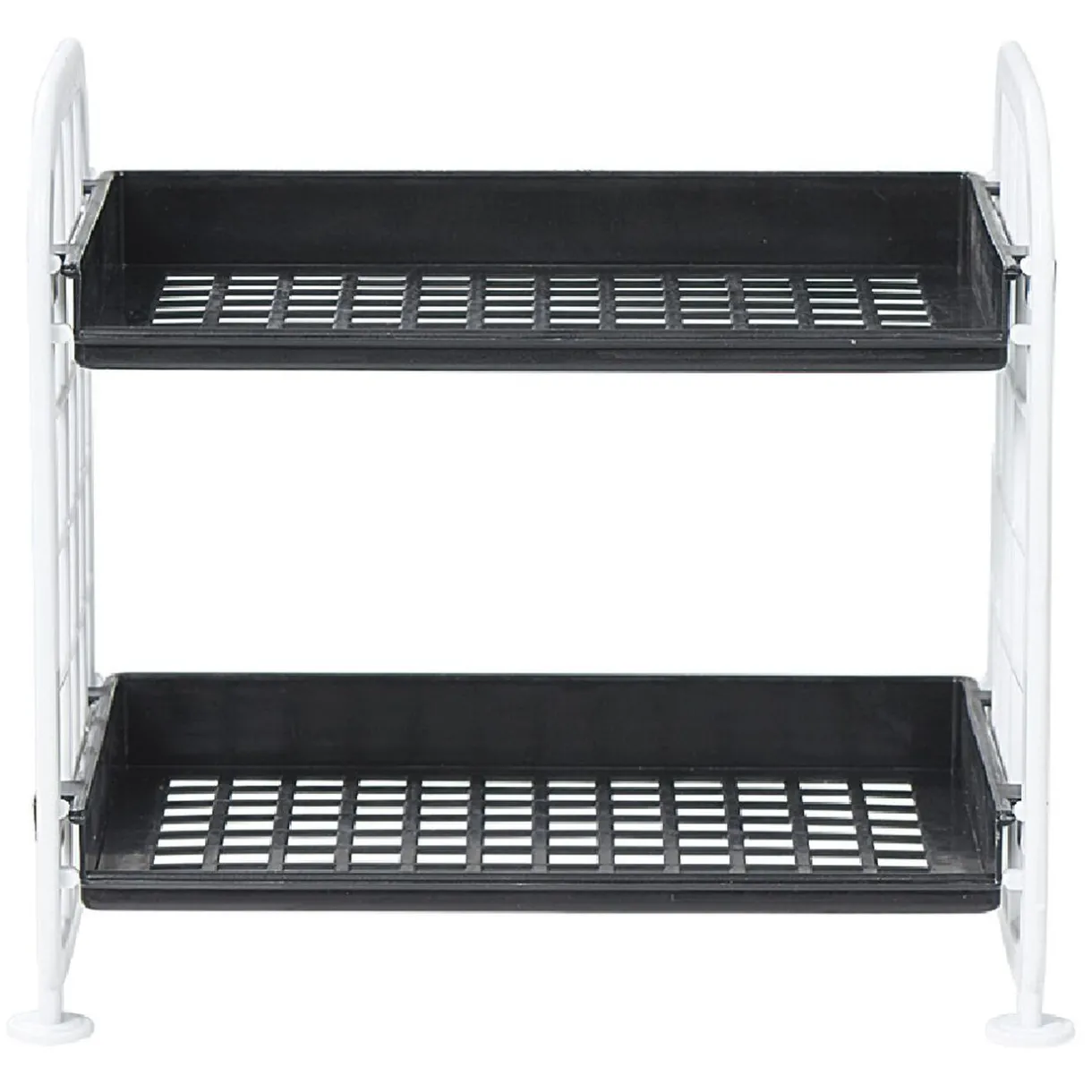 Rangement|Gifi Étagère noire et blanche 2 niveaux