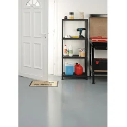 Rangement|Gifi Étagère plastique noir 4 niveaux L60xl30xH138cm