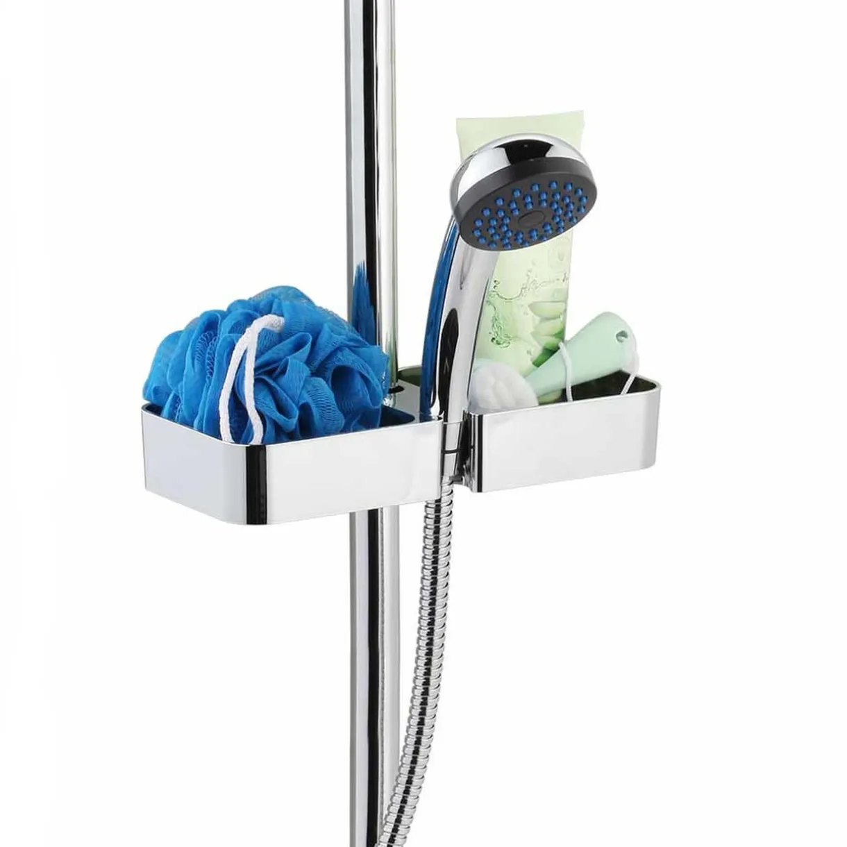 New Gifi Étagère pour barre de douche