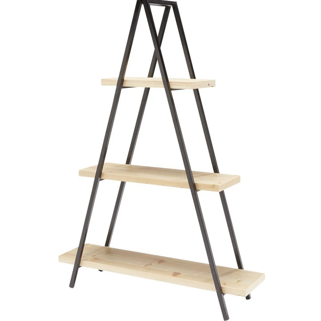 Rangement|Gifi Étagère pyramide 3 niveaux noir naturel