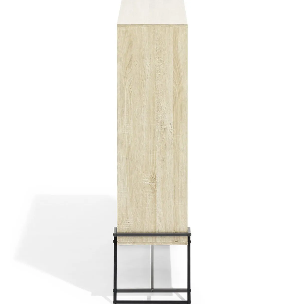 Rangement|Gifi Étagère sur pied Denver bois et métal 83,1xH120x32,7cm