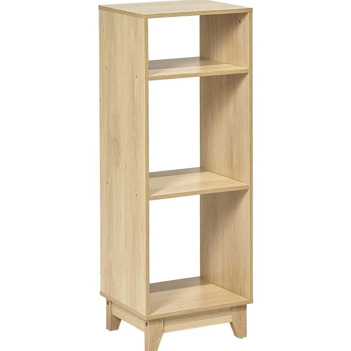 Rangement|Gifi Étagère sur pieds à 3 compartiment contreplaqué naturel