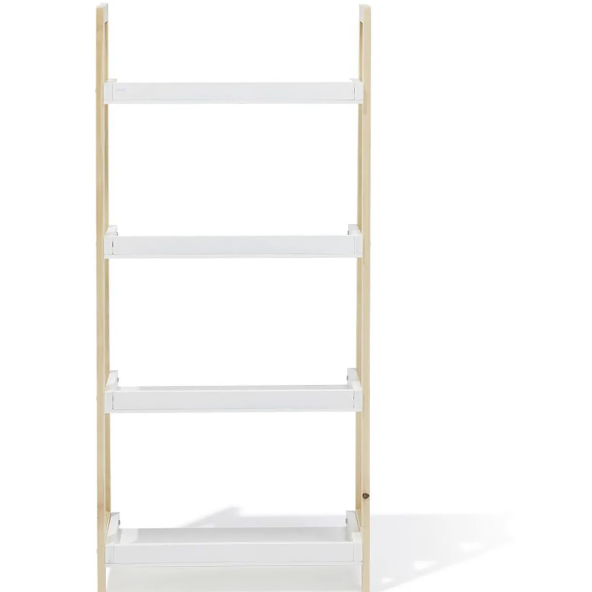 Rangement|Gifi Étagère sur pieds Écolier MDF et pin blanc - L60xP30xH130 cm