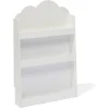 Rangement|Gifi Étagère sur pieds Nuage blanc 3 niveaux - L61,5xP13,5xH95 cm