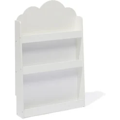 Rangement|Gifi Étagère sur pieds Nuage blanc 3 niveaux - L61,5xP13,5xH95 cm