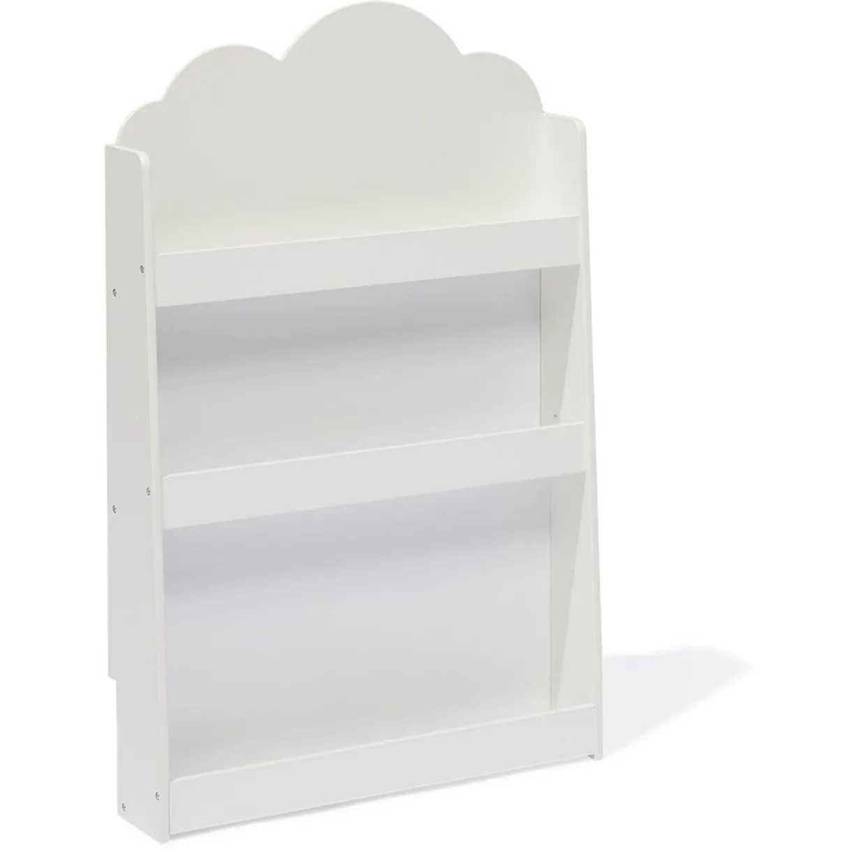 Rangement|Gifi Étagère sur pieds Nuage blanc 3 niveaux - L61,5xP13,5xH95 cm