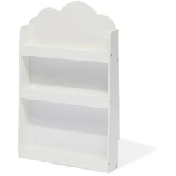Rangement|Gifi Étagère sur pieds Nuage blanc 3 niveaux - L61,5xP13,5xH95 cm