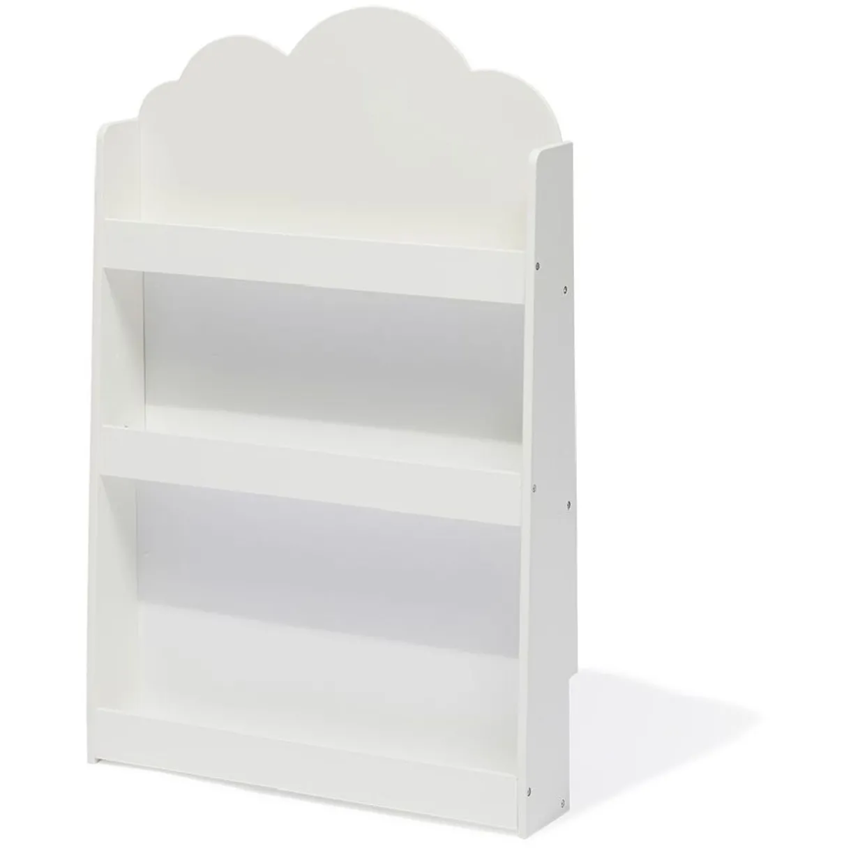 Rangement|Gifi Étagère sur pieds Nuage blanc 3 niveaux - L61,5xP13,5xH95 cm