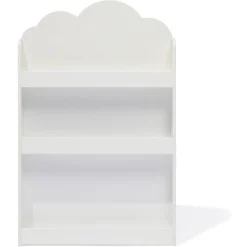 Rangement|Gifi Étagère sur pieds Nuage blanc 3 niveaux - L61,5xP13,5xH95 cm
