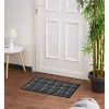 Nettoyage Et Entretien|Gifi Tapis anti poussière à carreaux noir et blanc