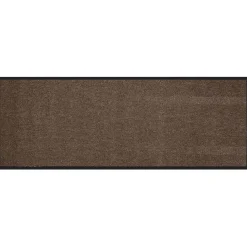 Nettoyage Et Entretien|Gifi Tapis anti poussière antidérapant 160x60 cm marron