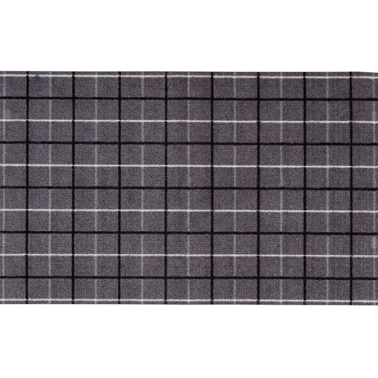 Nettoyage Et Entretien|Gifi Tapis anti poussière design carreau gris 80x60 cm