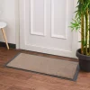 Nettoyage Et Entretien|Gifi Tapis anti poussière taupe et noir