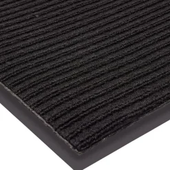 Nettoyage Et Entretien|Gifi Tapis antipoussière antidérapant noir 160x60cm